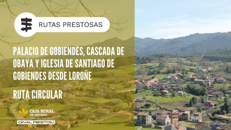 Prestosu | February 26, 2026 | Ruta circular Palacio de Gobiendes, Cascada de Obaya e Iglesia de Santiago de Gobiendes desde Loroñe