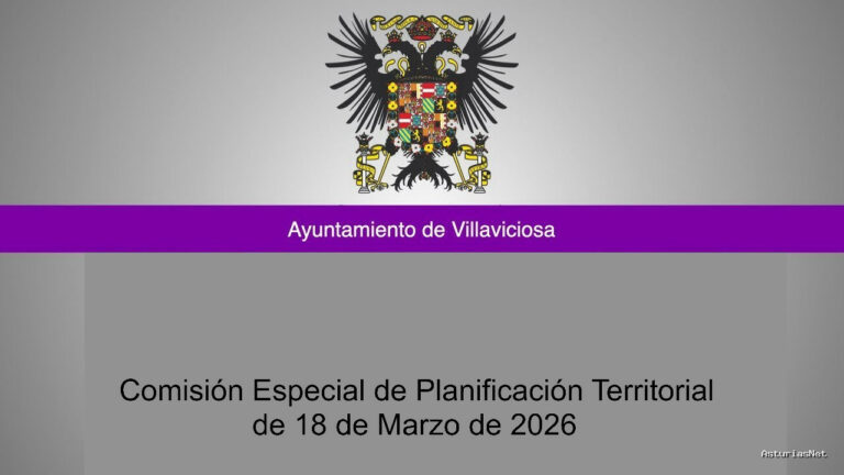 Ayuntamiento de Villaviciosa | March 18, 2026 | Comisión Especial de Planificación Territorial de 18 de Marzo de 2026