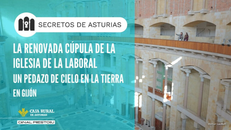 Prestosu | March 17, 2026 | Canal Prestosu | Secretos de Asturias: la renovada cúpula de la iglesia de La Laboral, en Gijón