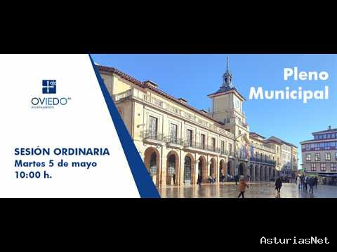 Ayuntamiento de Oviedo | May 5, 2026 | Pleno ordinario, 5 de mayo