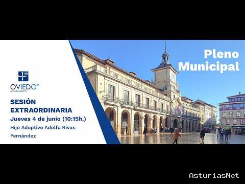 Ayuntamiento de Oviedo | June 5, 2026 | Hijo Adoptivo Adolfo Rivas Fernández. Pleno Extraordinario del 4 junio de 2026