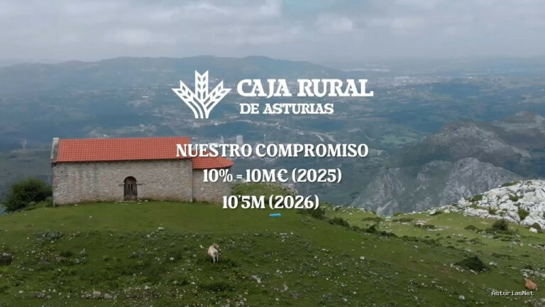Prestosu | July 2, 2026 | Fernando Martínez y Eva Pando, presidente y directora de la Fundación Caja Rural de Asturias