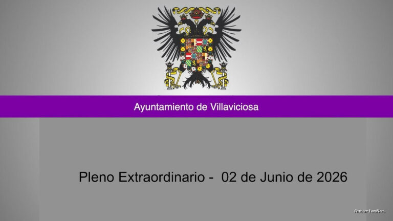 Ayuntamiento de Villaviciosa | July 3, 2026 | Pleno Extraordinario – 02 de Junio de 2026