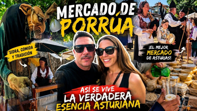 Viajar desde Asturias | August 23, 2026 | Esto Solo Pasa EN Asturias… | Mercado Tradicional de Porrúa