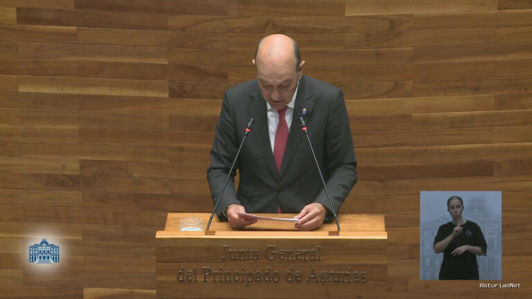Junta General Principado de Asturias (JGPA) | September 10, 2026 | Pleno