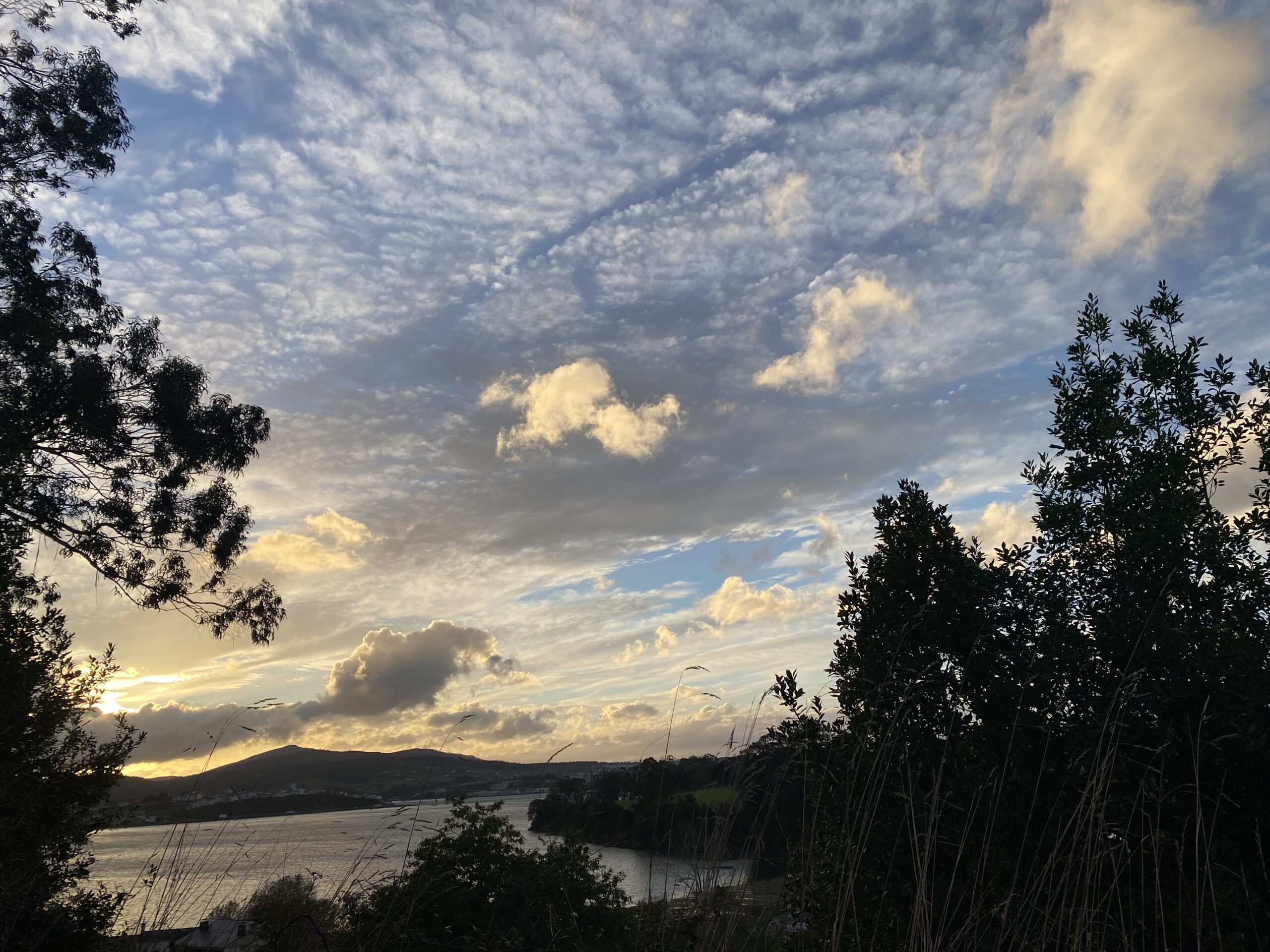 Ría del Eo y Castropol desde Reboledo
