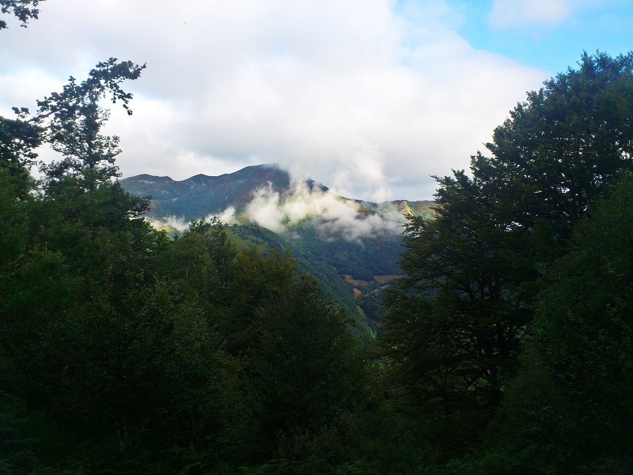 Montañas de Cerredo en el valle de Degaña