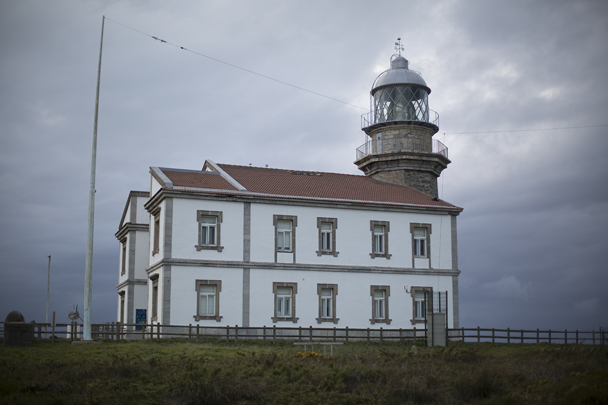 Faro del cabo Peñas, en Gozón