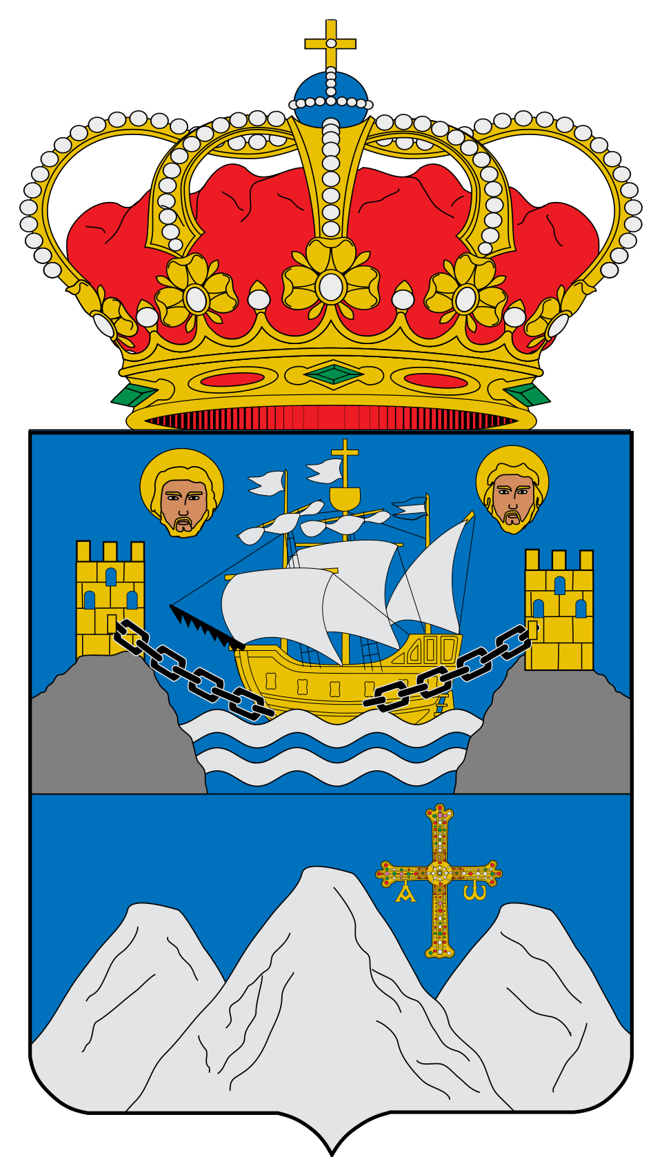 Coat of arms of Peñamellera Alta