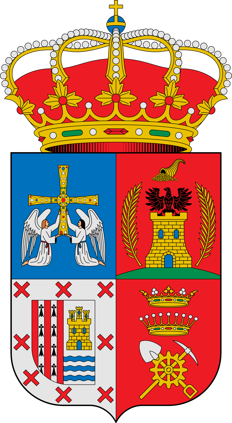 Coat of arms of Santa Eulalia de Oscos
