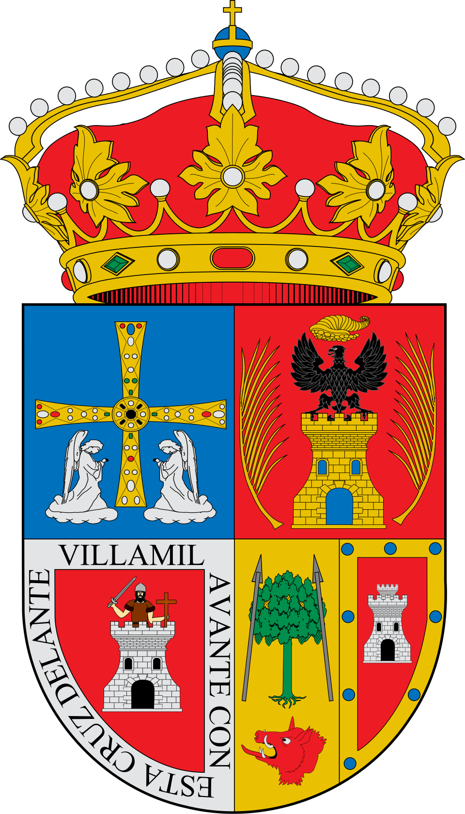 Escudo de Tapia de Casariego