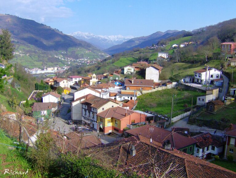 View of Boo, in the municipality of Aller