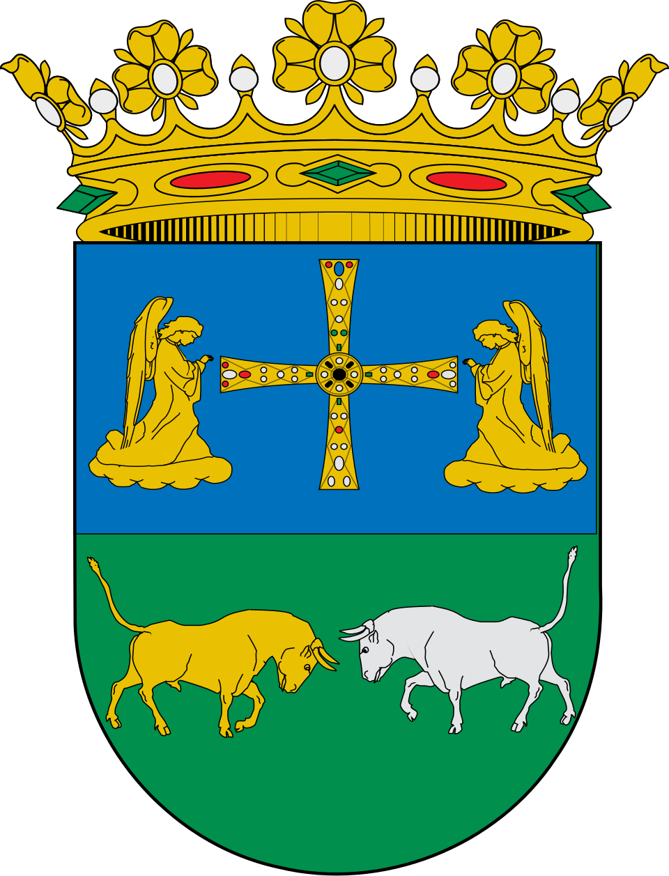 Escudo de Yernes y Tameza